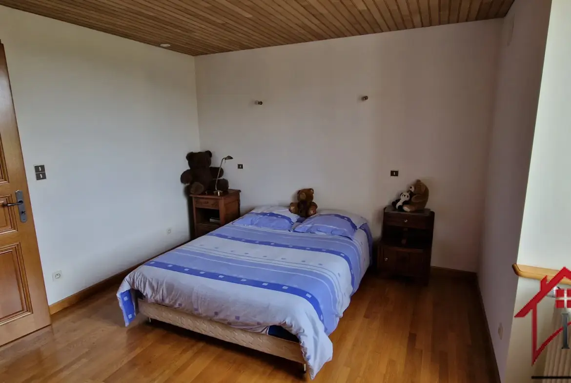 Maison en Pierre de 258 m2 avec Atelier et Grand Terrain à Villars St Marcellin 