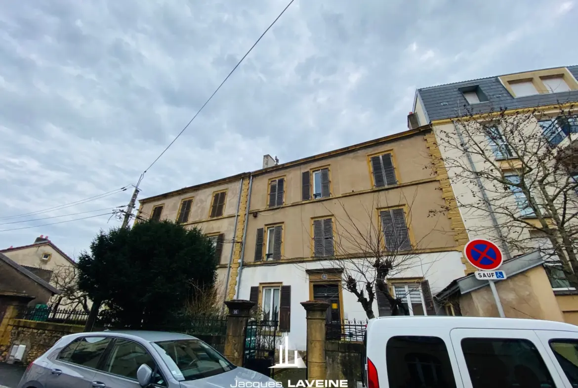 Loft à vendre à Metz-Sablon - 2 pièces avec jardin 