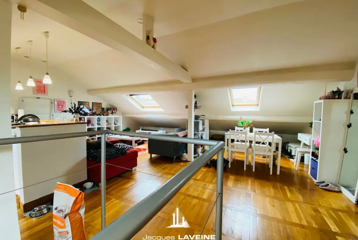 Loft à vendre à Metz-Sablon - 2 pièces avec jardin 