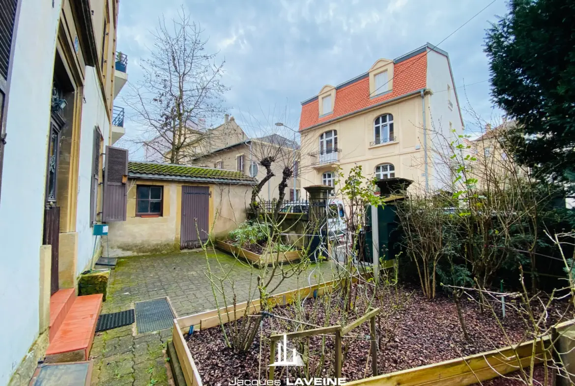Loft à vendre à Metz-Sablon - 2 pièces avec jardin 