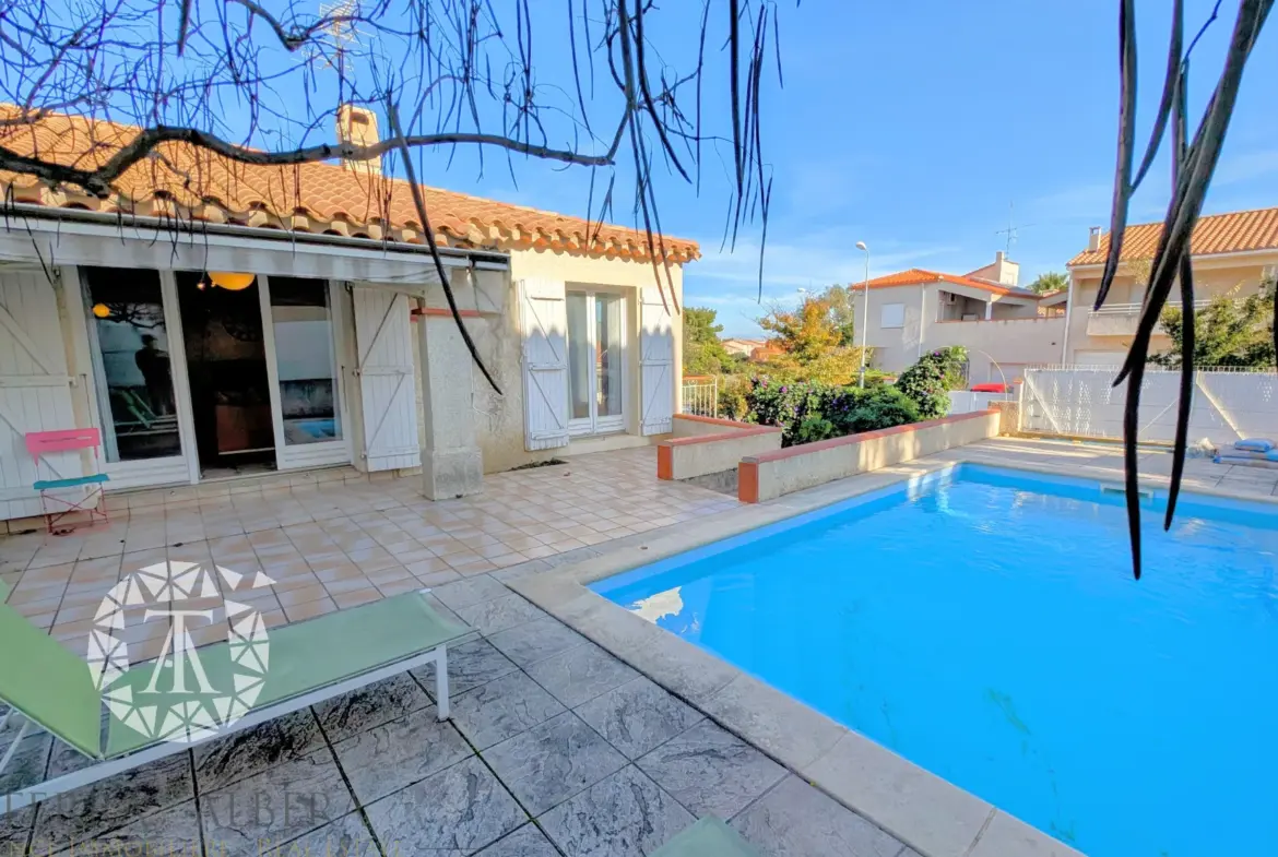 Villa avec piscine à vendre à Perpignan - Quartier recherché 