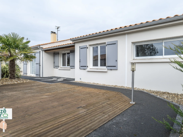 Pavillon Plain-Pied à Angles - 3 Chambres, Terrain de 477 m² 