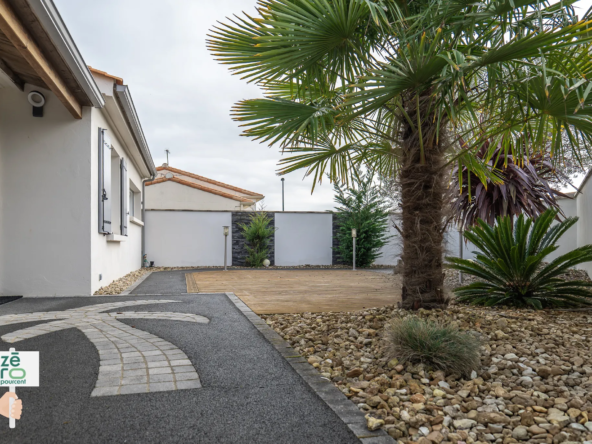 Pavillon Plain-Pied à Angles - 3 Chambres, Terrain de 477 m² 