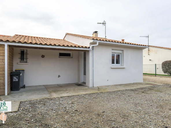 Pavillon Plain-Pied à Angles - 3 Chambres, Terrain de 477 m² 