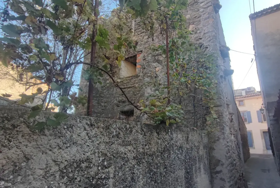 Maison de village à vendre avec potentiel de rénovation 