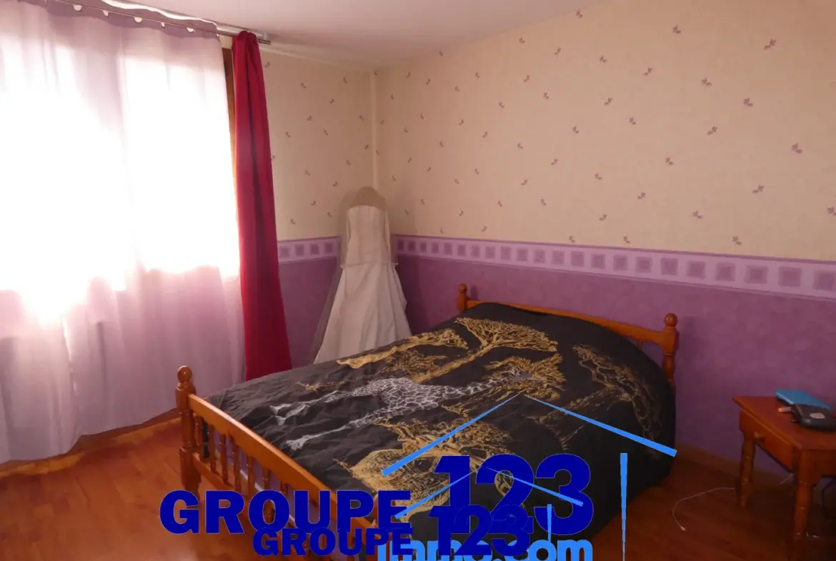 Maison spacieuse à Migennes, 4 chambres près de la gare 
