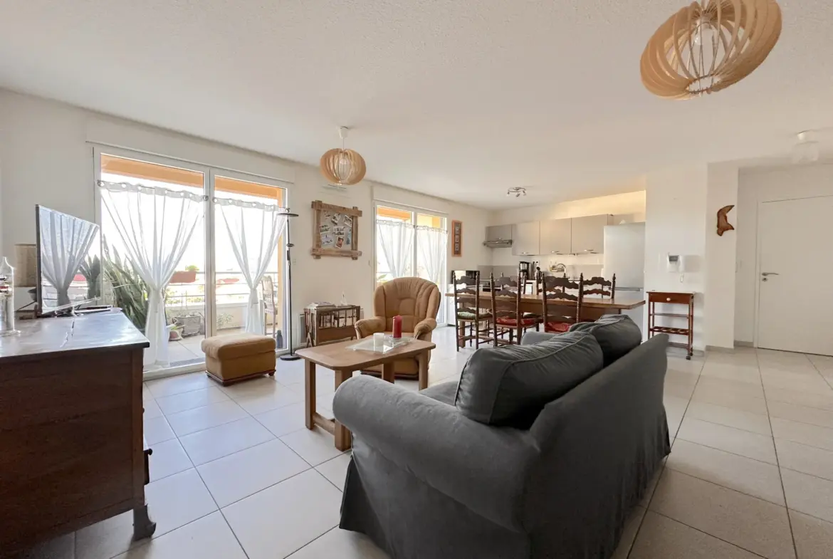 Appartement T3 à vendre au PALLET - 80,53 m² avec garage 
