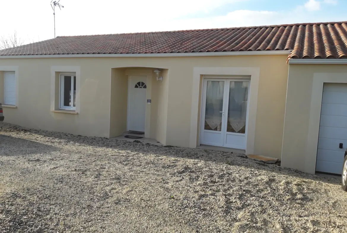 Agréable Maison de Plain-Pied à Saint-Aubin-la-Plaine 
