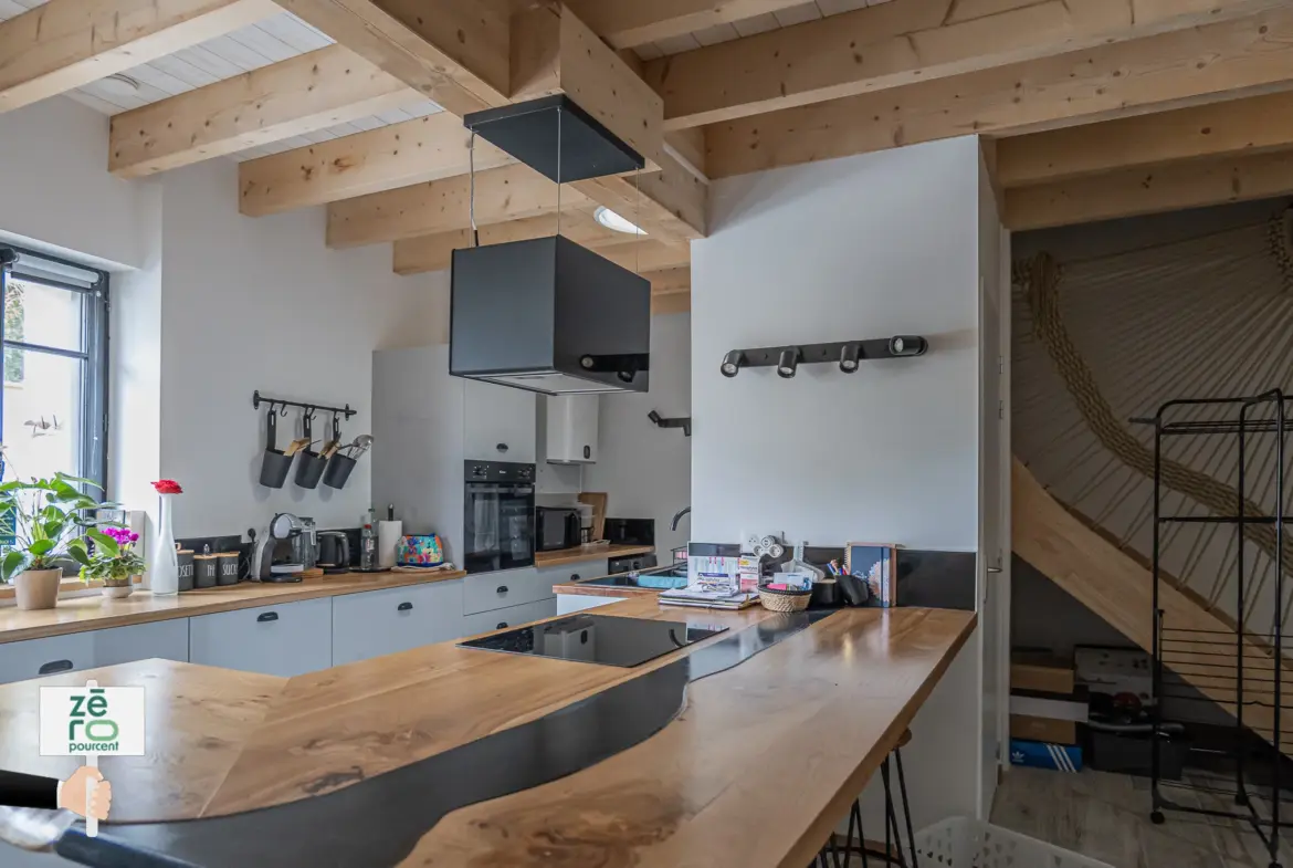 Maison de ville rénovée à vendre à Luçon 