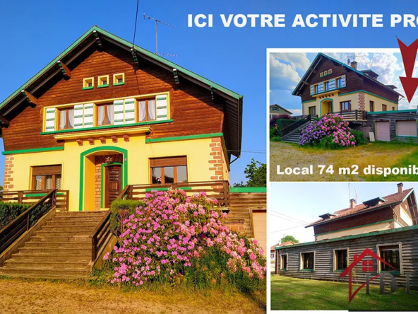Maison de caractère à Gerbepal, 10 pièces, 277 m² avec potentiel 