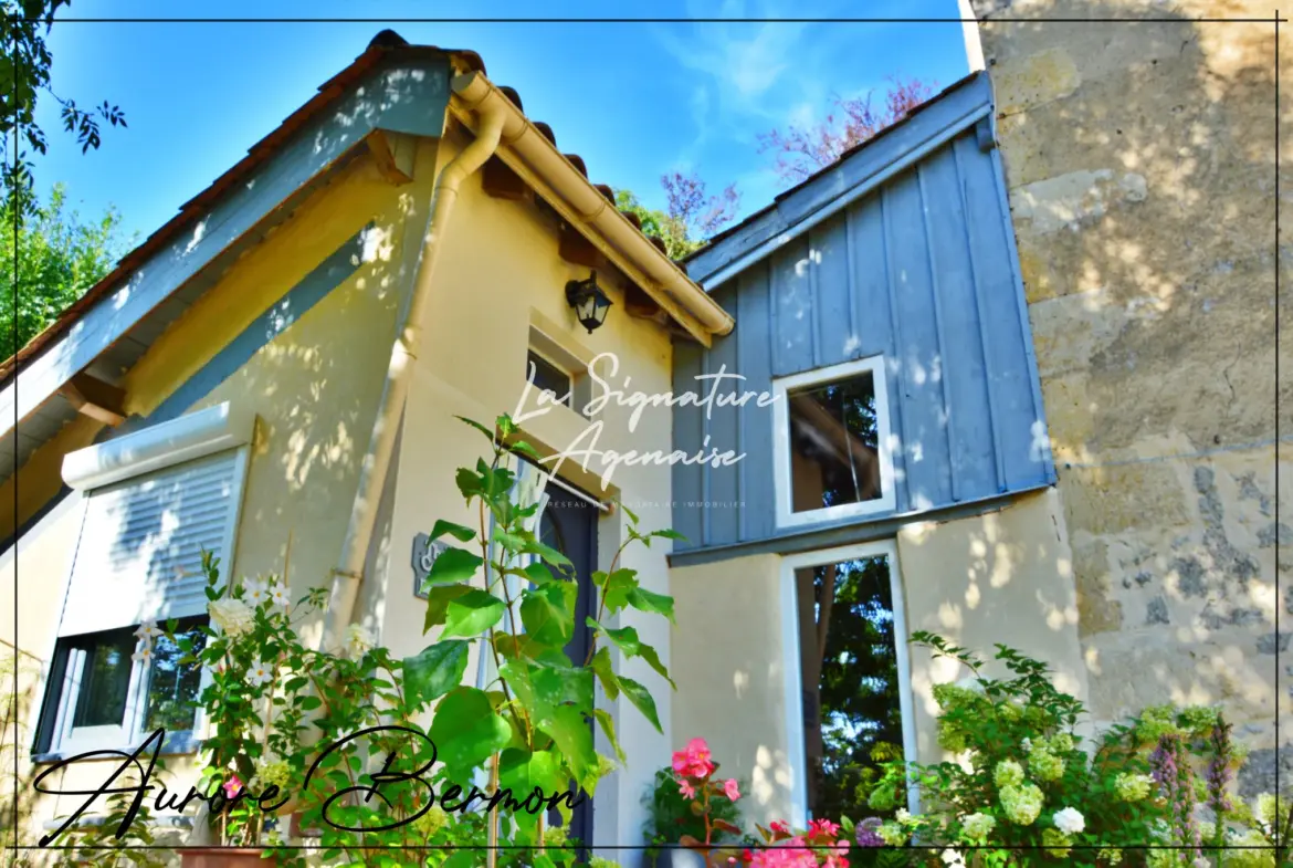 Maison en Pierre avec Jardin à Nérac à 10 minutes 