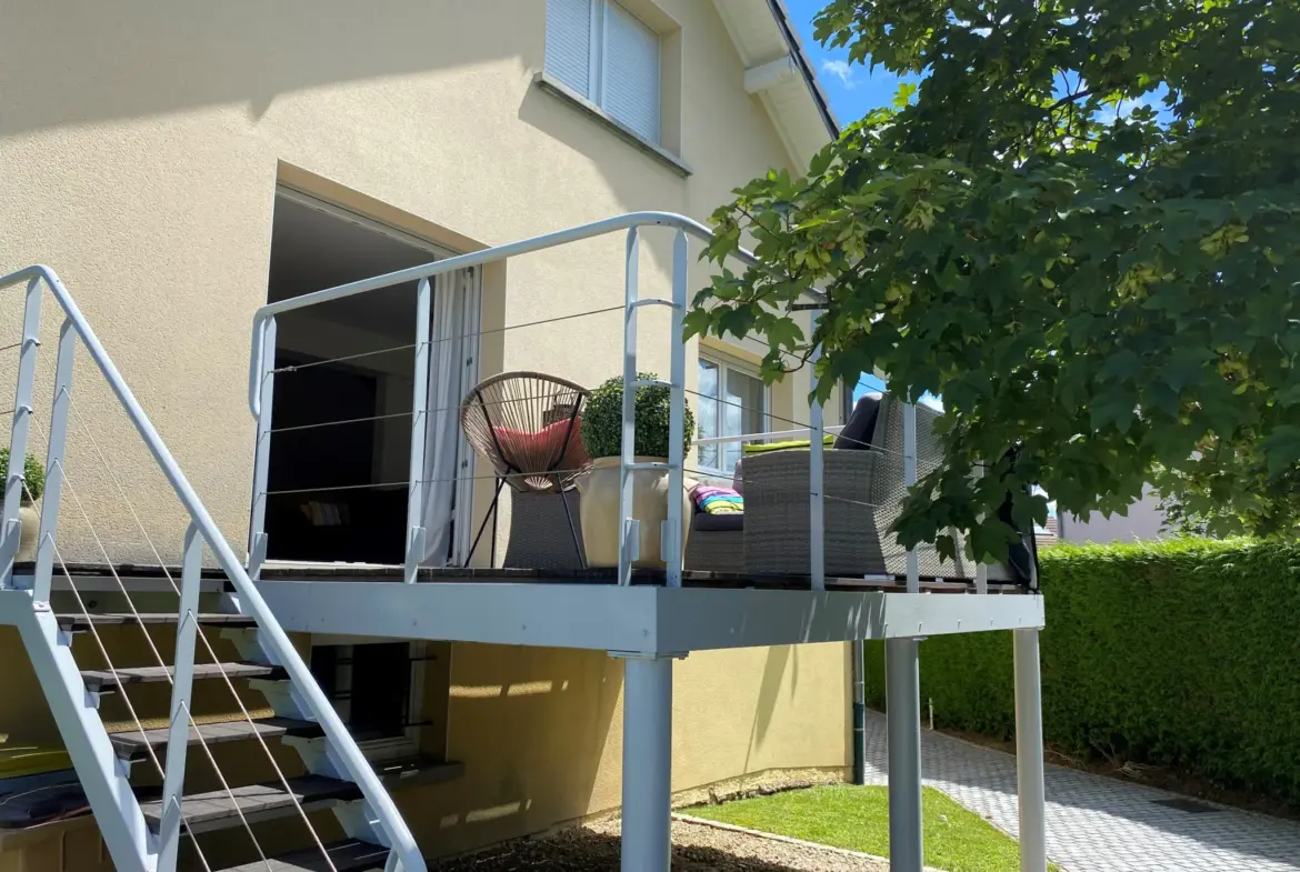 Maison spacieuse à Valdoie avec 5 chambres et jardin 
