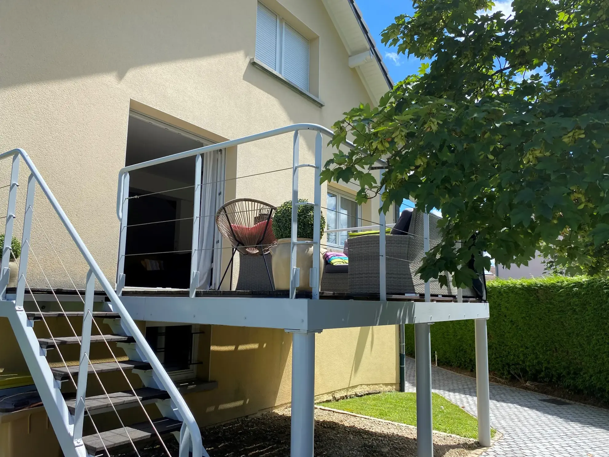 Maison spacieuse à Valdoie avec 5 chambres et jardin 