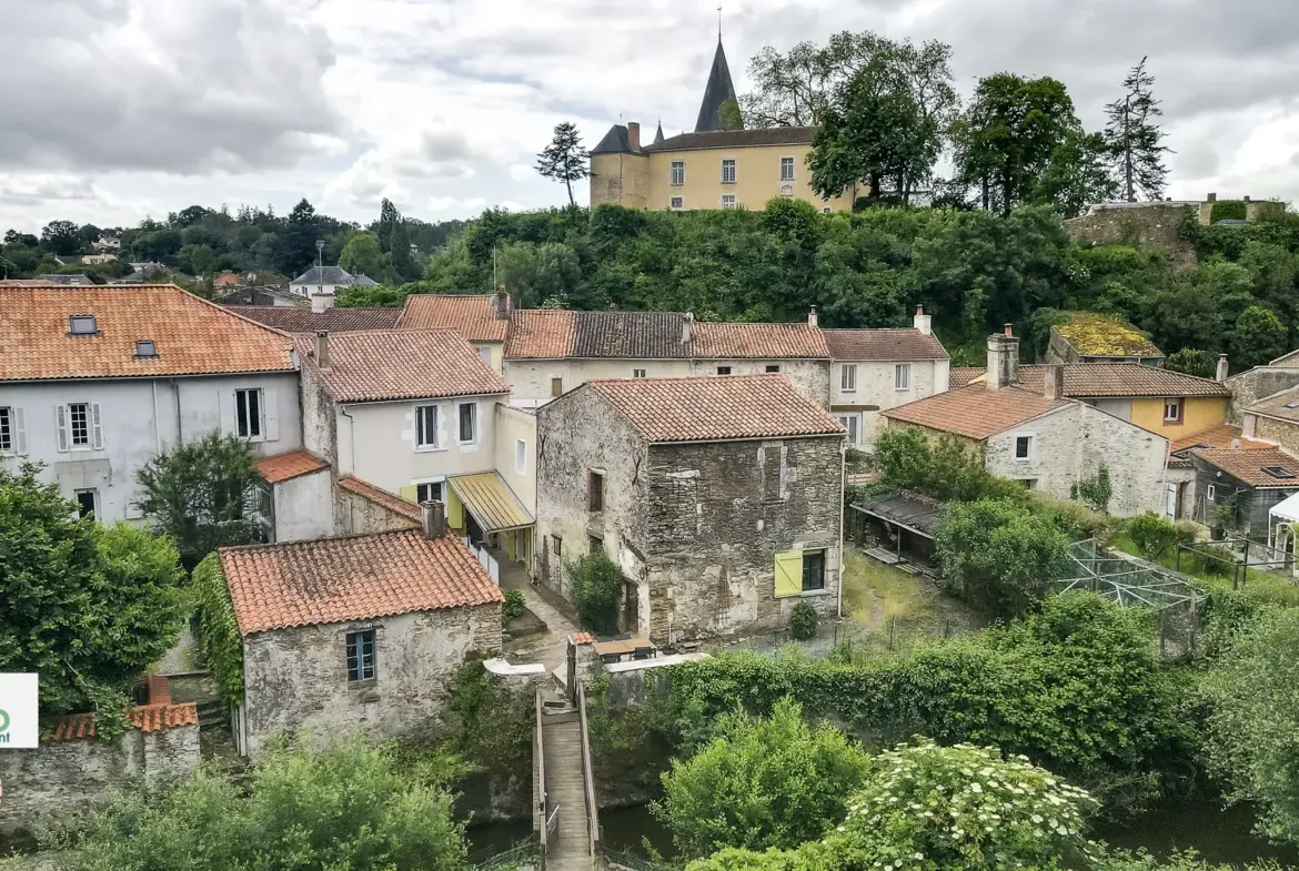 Maison de 145 m² à Mareuil-sur-Lay avec jardin au bord du Lay 