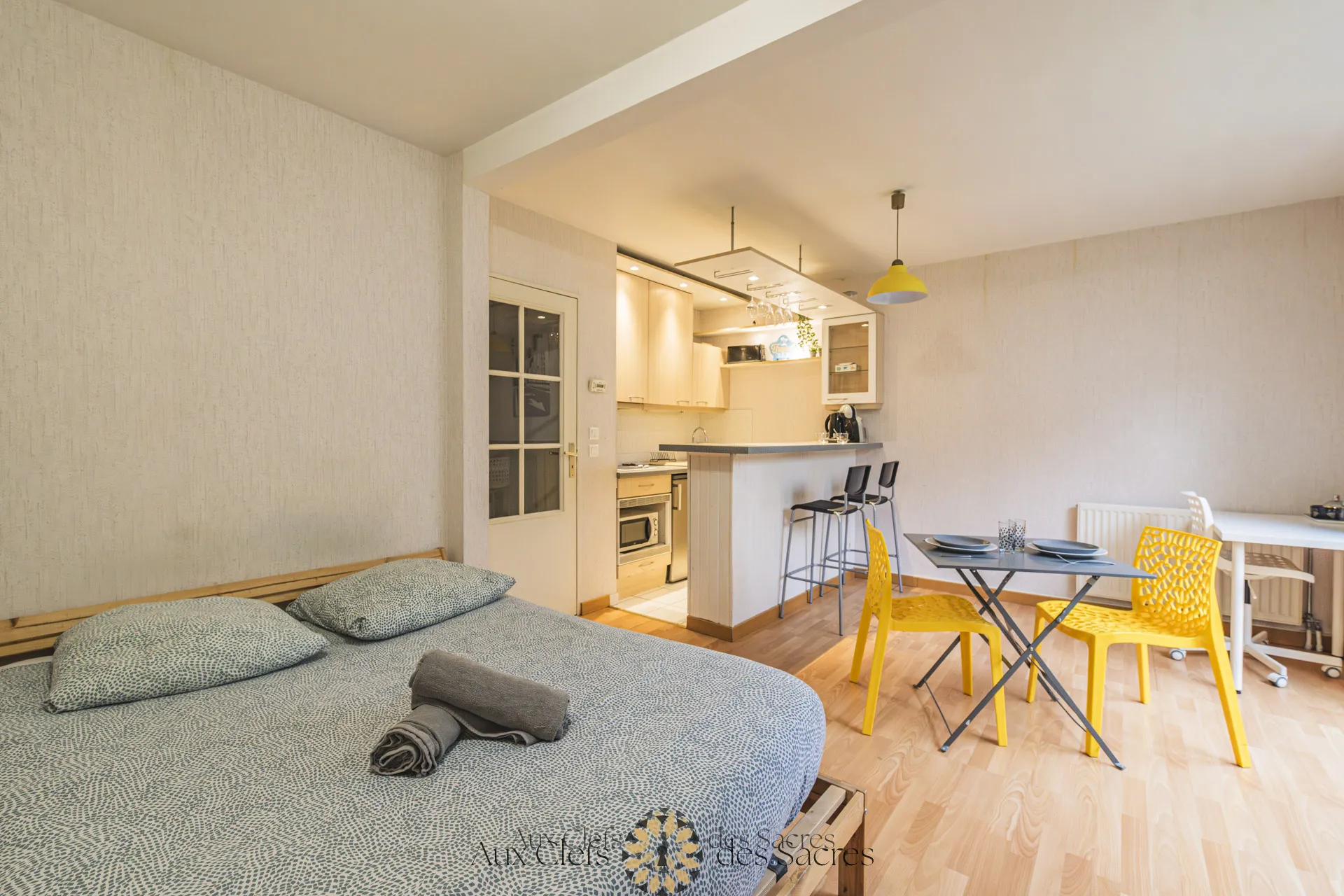 À vendre : Grand studio avec terrasse à Reims secteur Moissons 