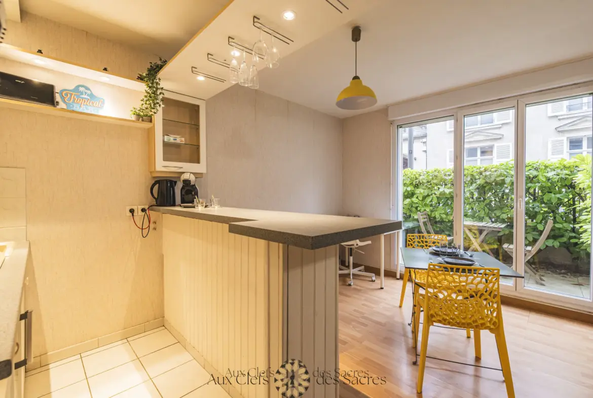 À vendre : Grand studio avec terrasse à Reims secteur Moissons 