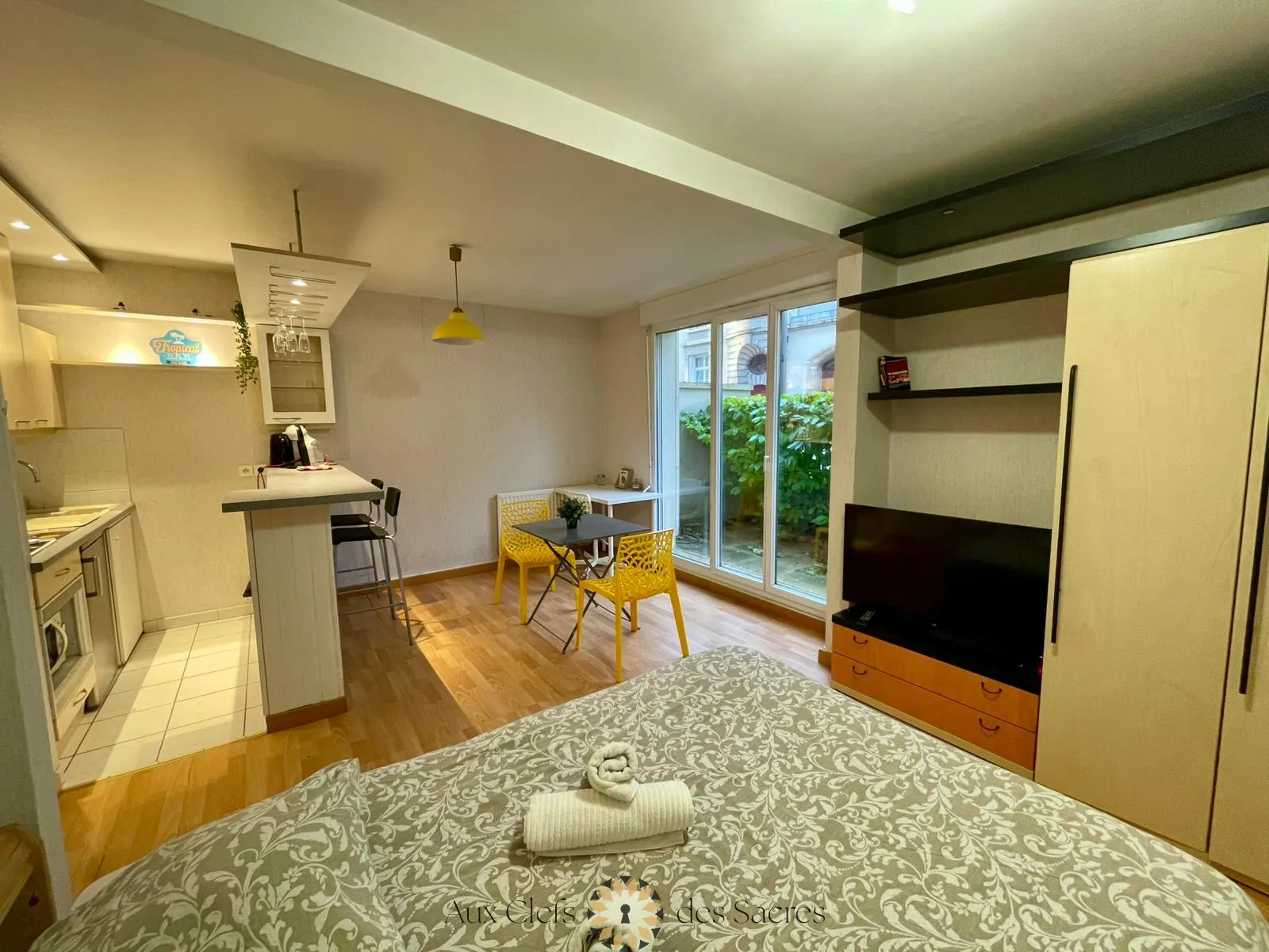 À vendre : Grand studio avec terrasse à Reims secteur Moissons 