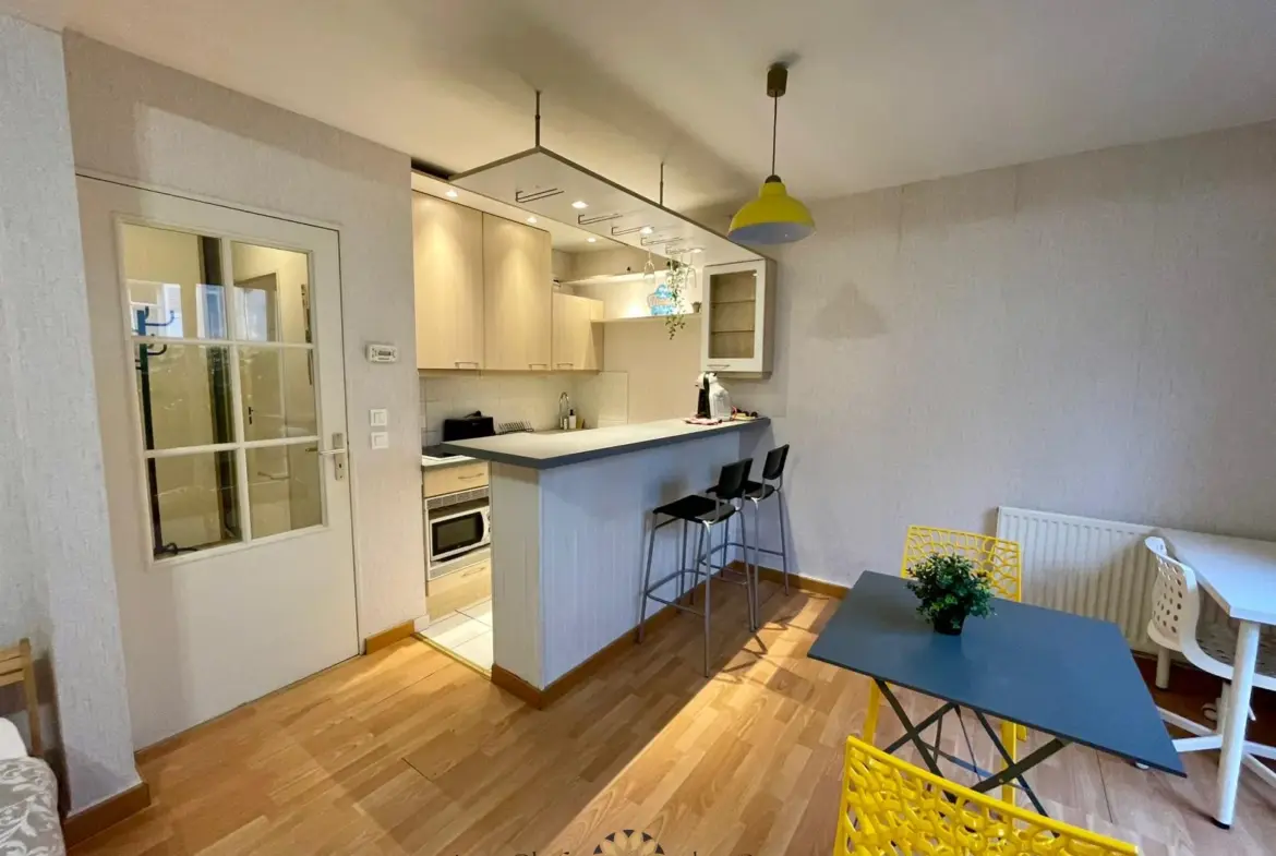 À vendre : Grand studio avec terrasse à Reims secteur Moissons 