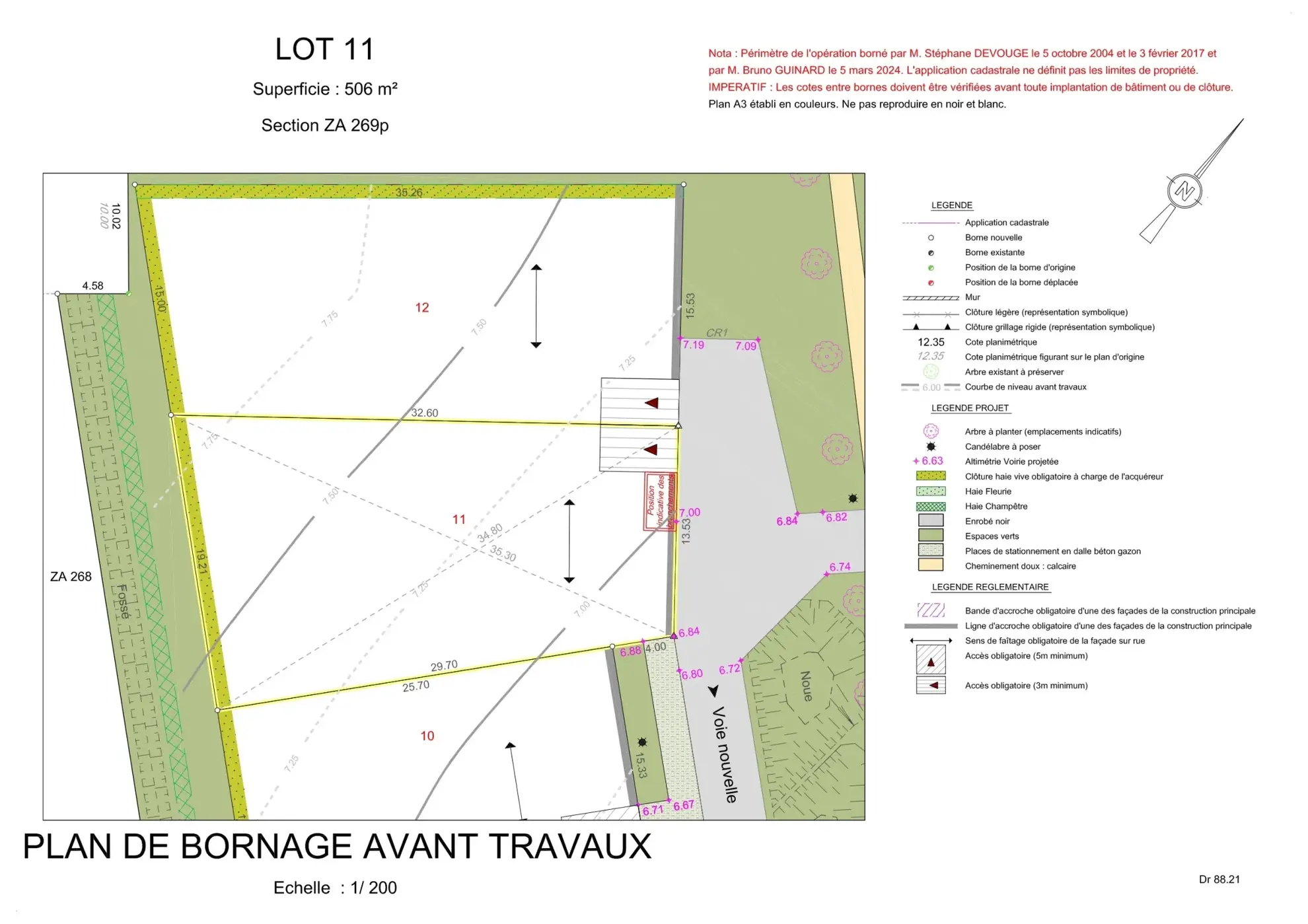 Terrain viabilisé de 505 m² à Mornac-sur-Seudre 