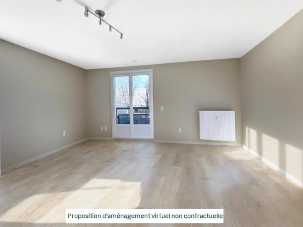 Caen, résidence Jean Racine, appartement 3 pièces avec parking et cave 