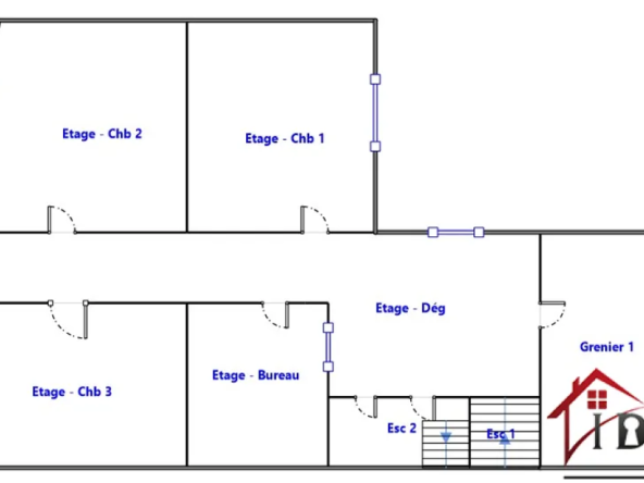 Maison de 260 m² habitables à Voisey, sans travaux 