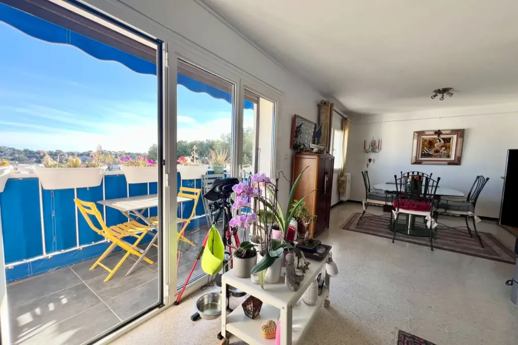 Appartement T4 à vendre à Toulon, La Serinette - Vue dégagée