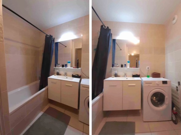T2 Lyon 8e Avec Balcon et Garage - Investissement Locatif 