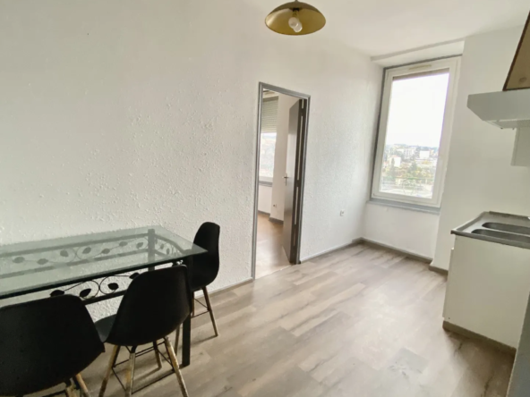 Appartement lumineux avec vue à Annonay - 28 m2 