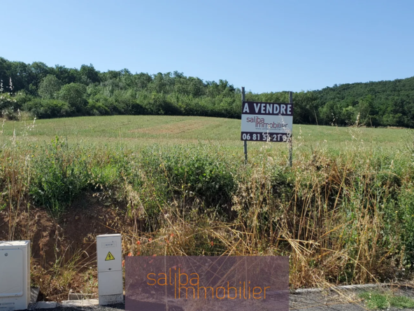 Terrain à bâtir viabilisé proche Albi avec vue dégagée 