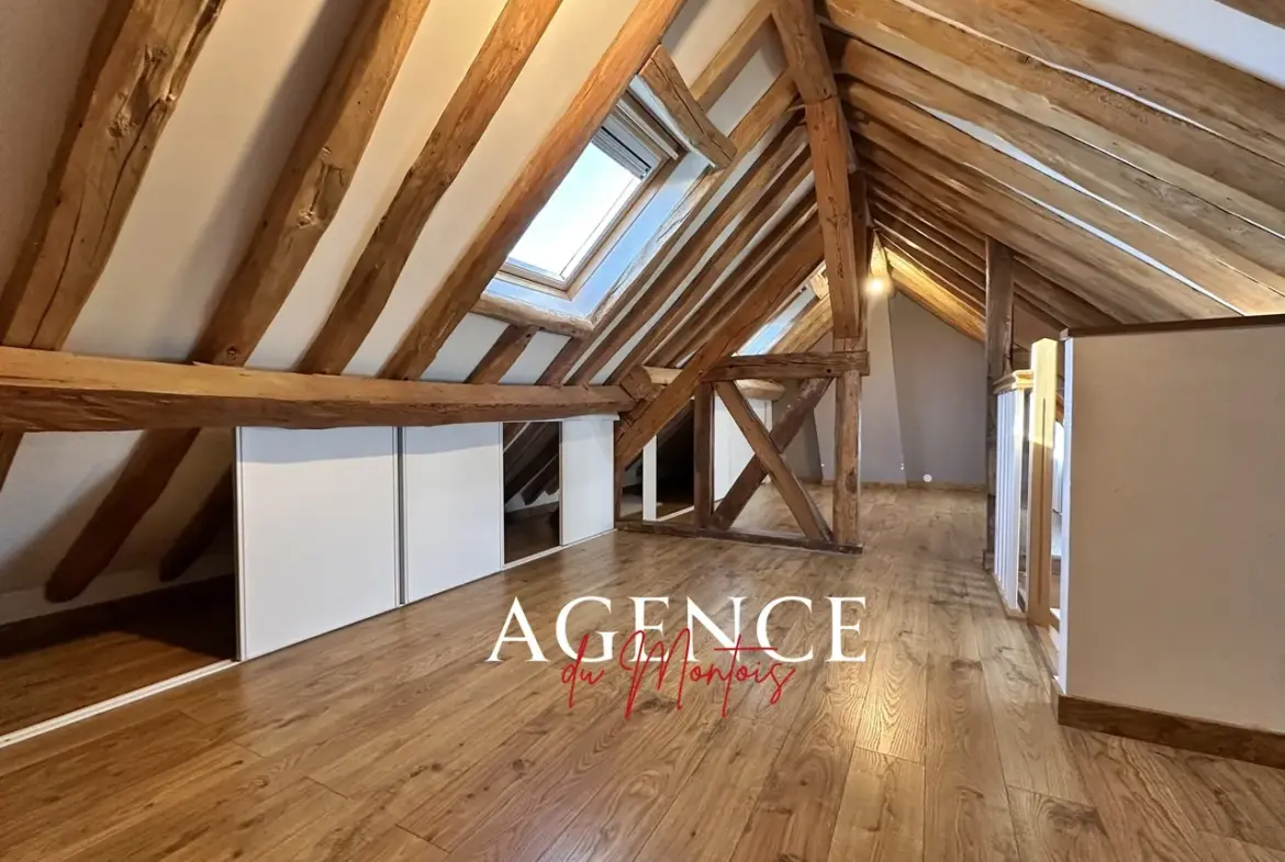 Maison de village rénovée à Donnemarie Dontilly avec 5 chambres 