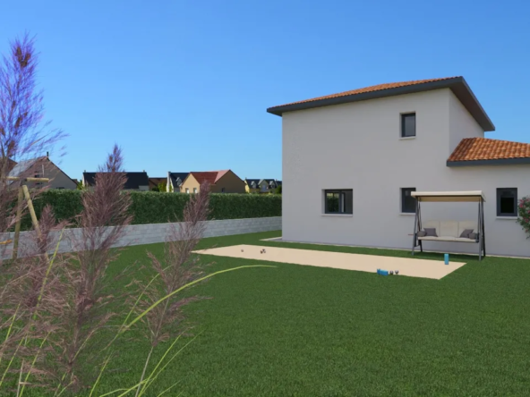 Terrain à bâtir de 730 m² à Bourg Saint Christophe