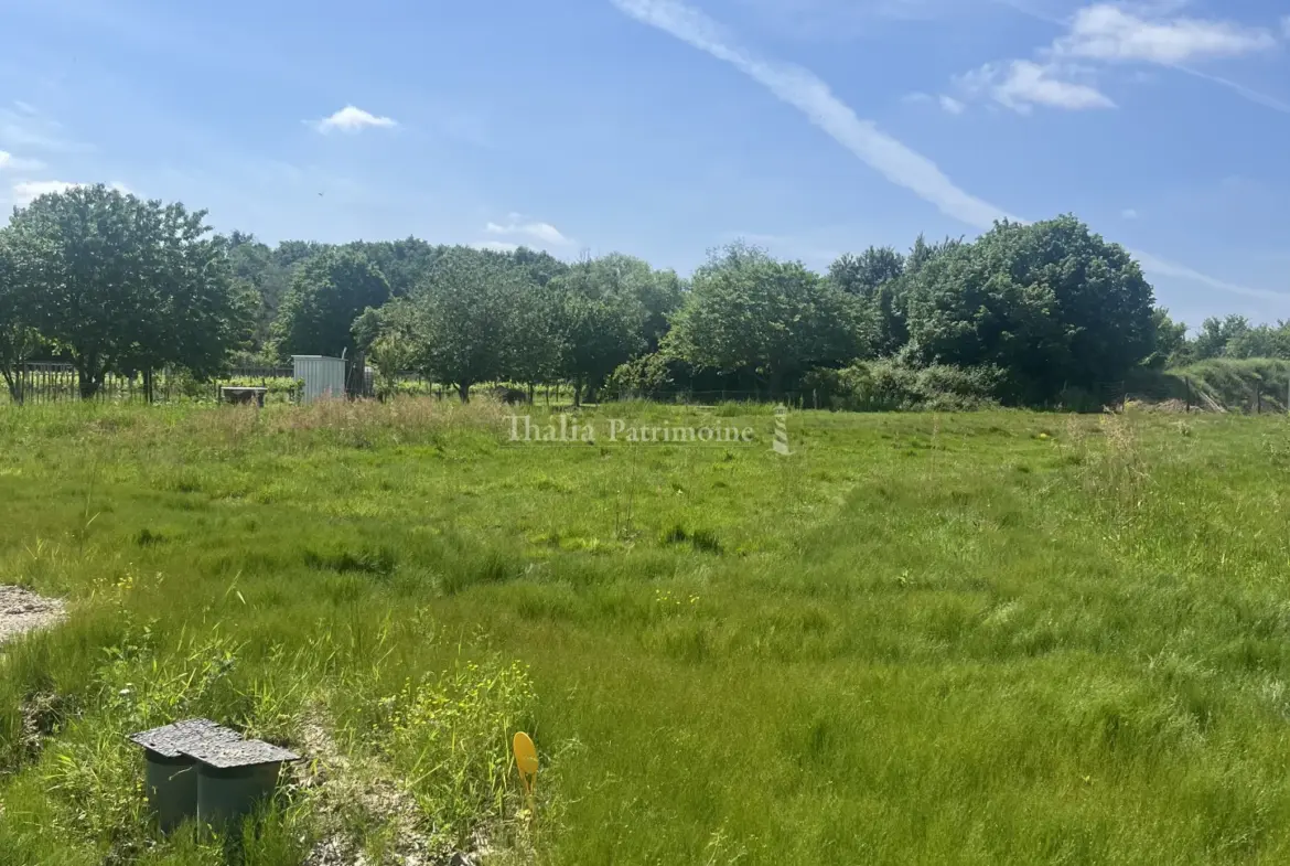 Terrain viabilisé de 555 m² à St Sulpice et Cameyrac 