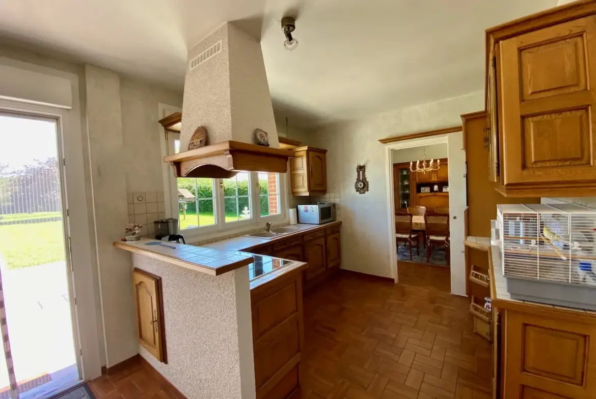Maison individuelle à vendre à Maubeuge - 4 chambres, jardin 