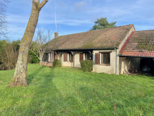 Maison de plain-pied à Dampierre-en-Gracay, 3 chambres
