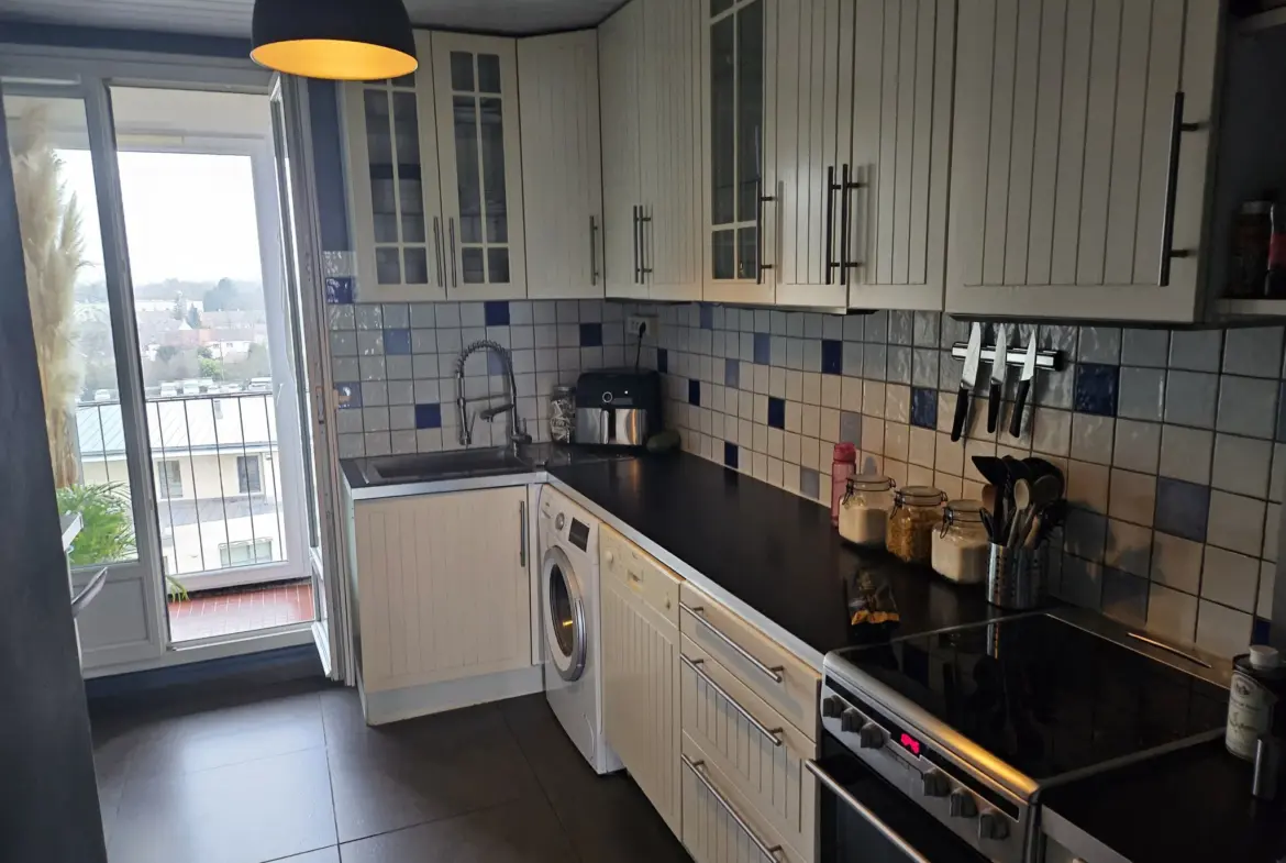 Appartement spacieux 4 pièces à Trappes (78190) avec parking 