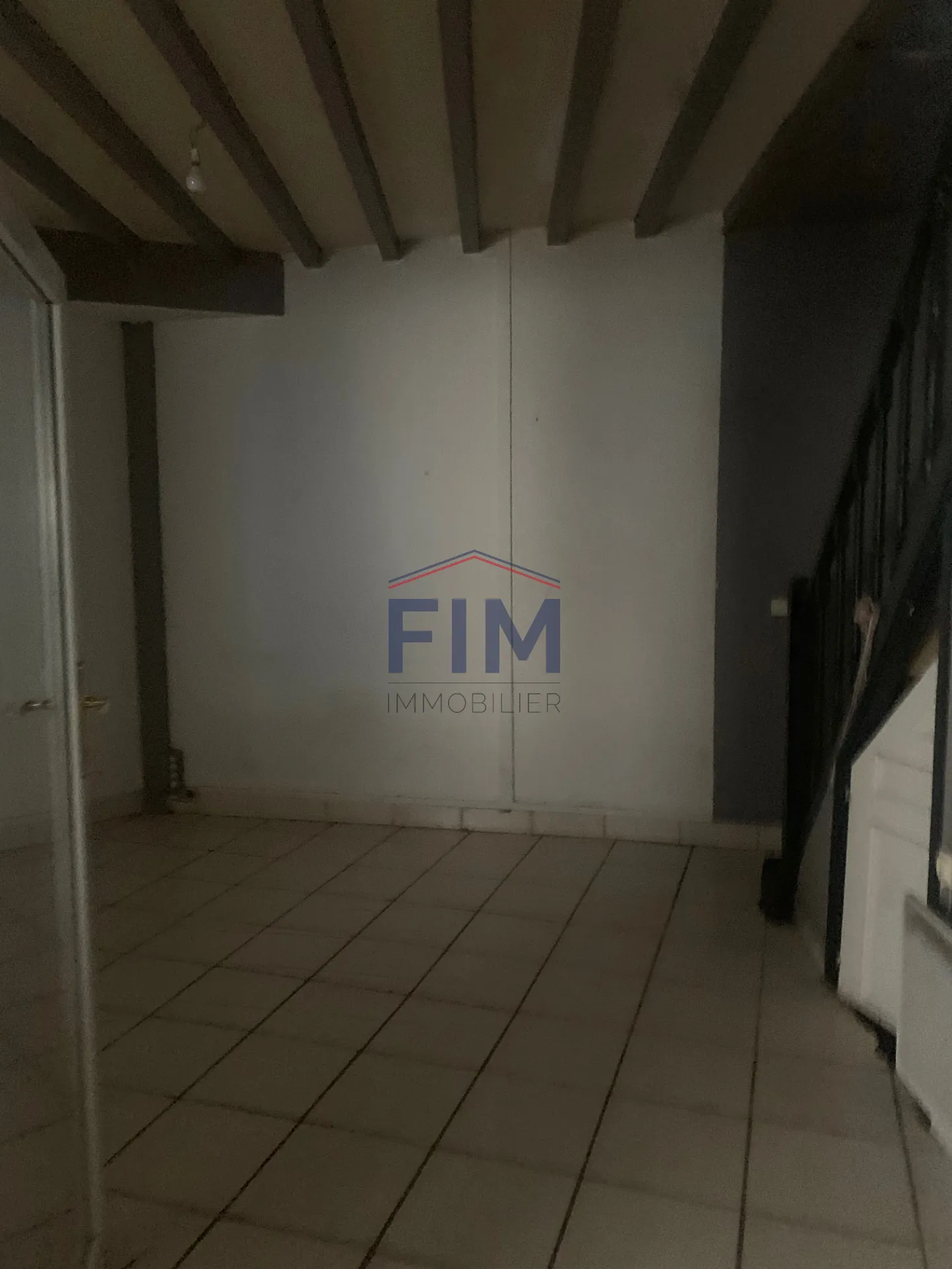 Maison de ville F3 avec cour privée à Dieppe - À rénover 