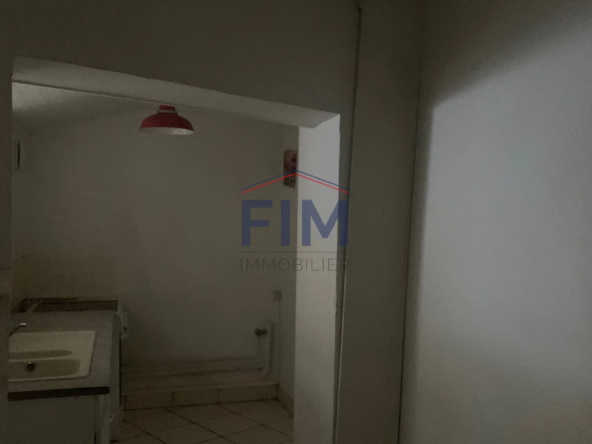 Maison de ville F3 avec cour privée à Dieppe - À rénover 