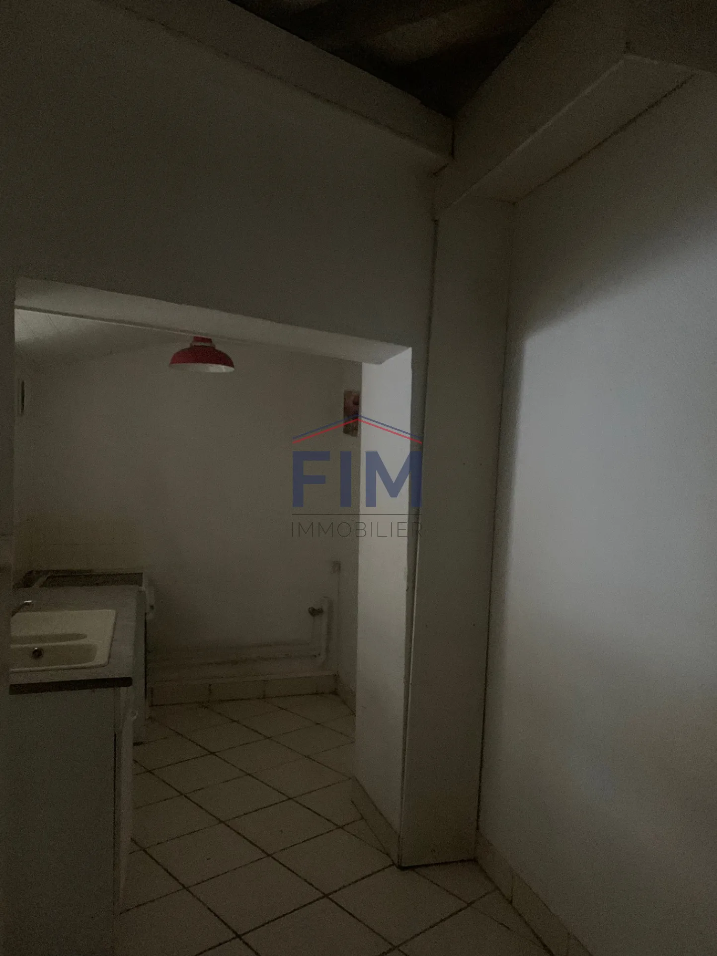 Maison de ville F3 avec cour privée à Dieppe - À rénover 