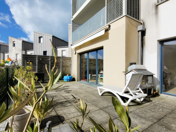 Appartement T4 de 76 m² avec terrasse de 30 m² à Châteaugiron 