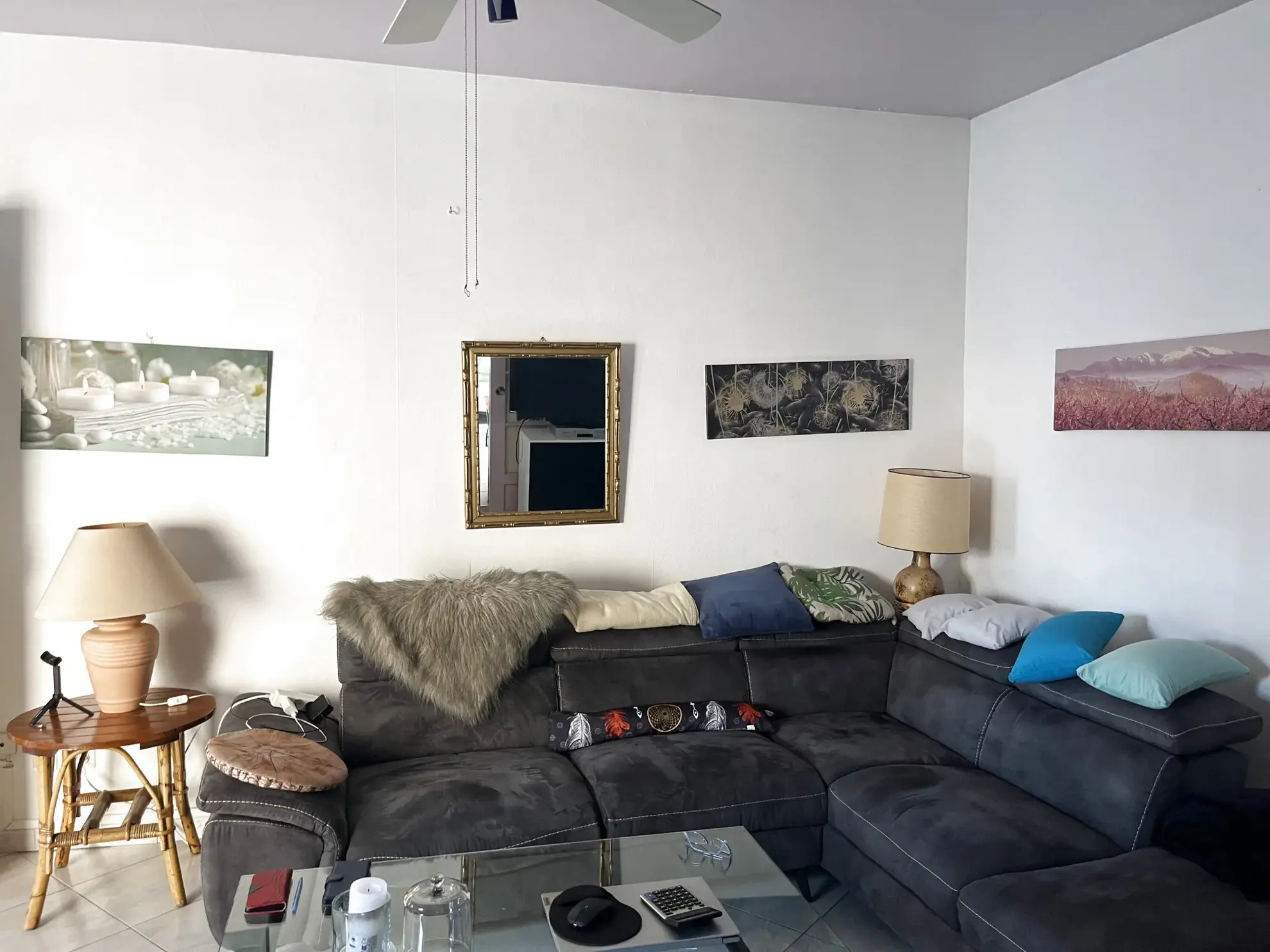 Bel appartement lumineux avec terrasse, cave et garage à Le Boulou 