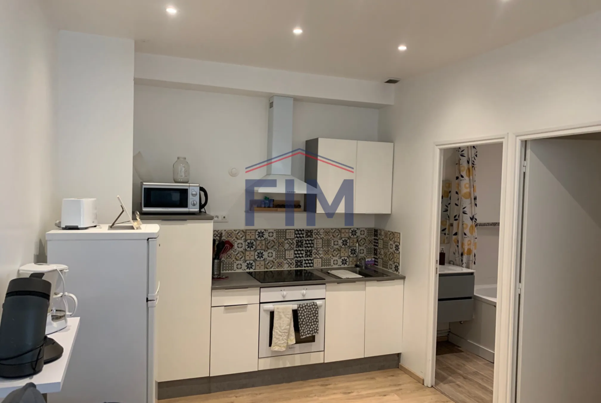 Appartement F3 à vendre à Dieppe centre-ville avec terrasse 