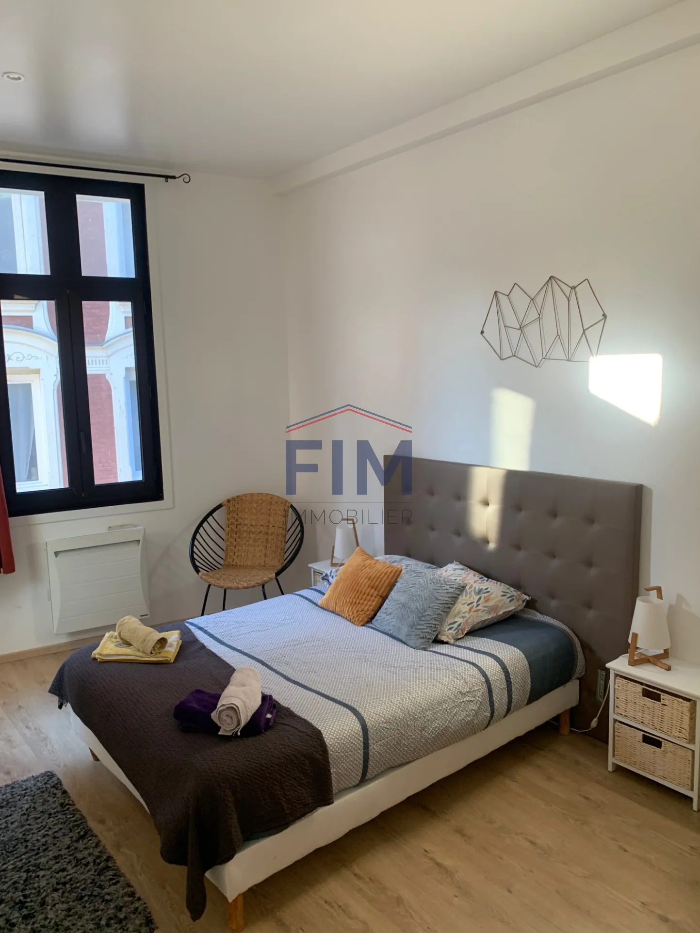 Appartement F3 à vendre à Dieppe centre-ville avec terrasse 