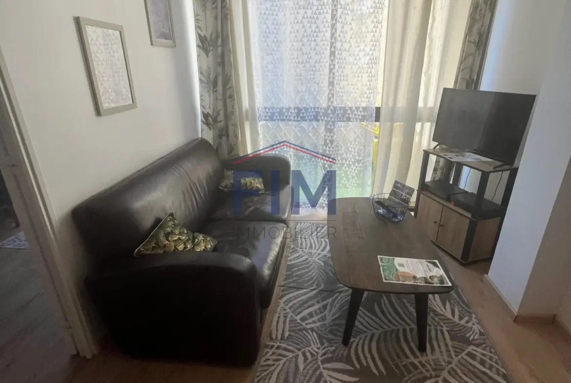 Appartement F3 à vendre à Dieppe centre-ville avec terrasse 