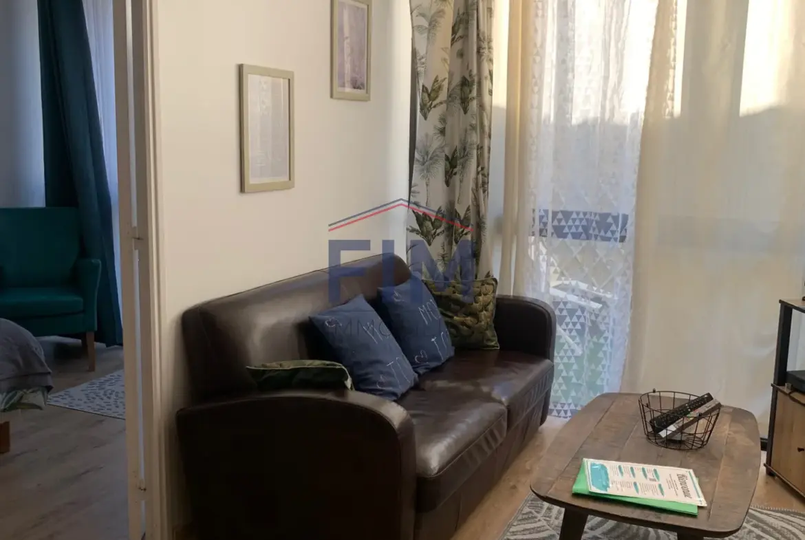 Appartement F3 à vendre à Dieppe centre-ville avec terrasse 