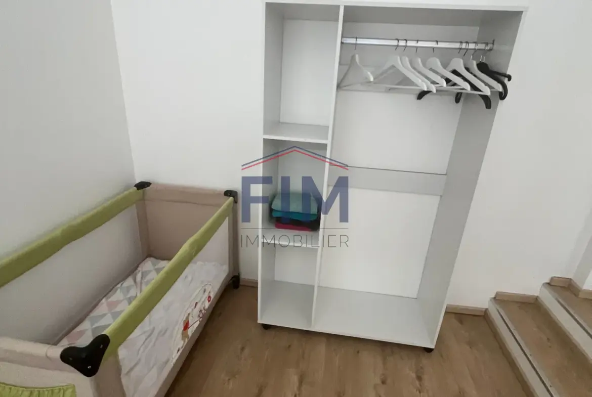 Appartement F3 à vendre à Dieppe centre-ville avec terrasse 
