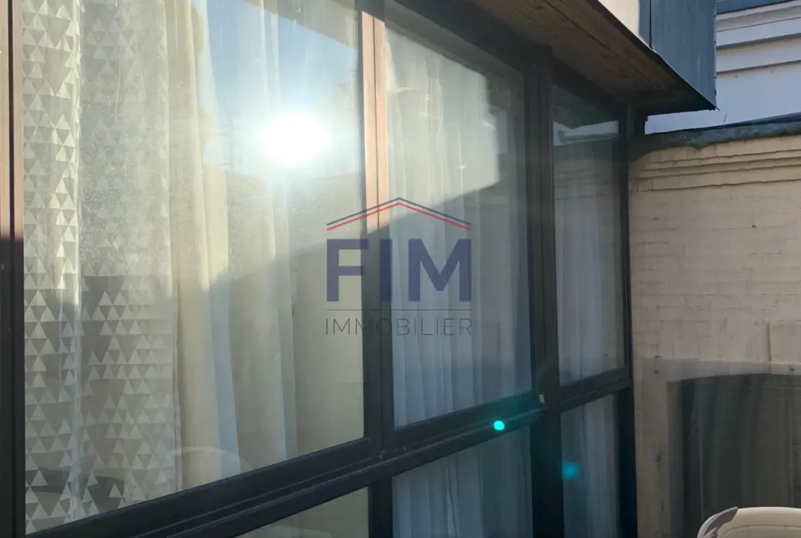Appartement F3 à vendre à Dieppe centre-ville avec terrasse 