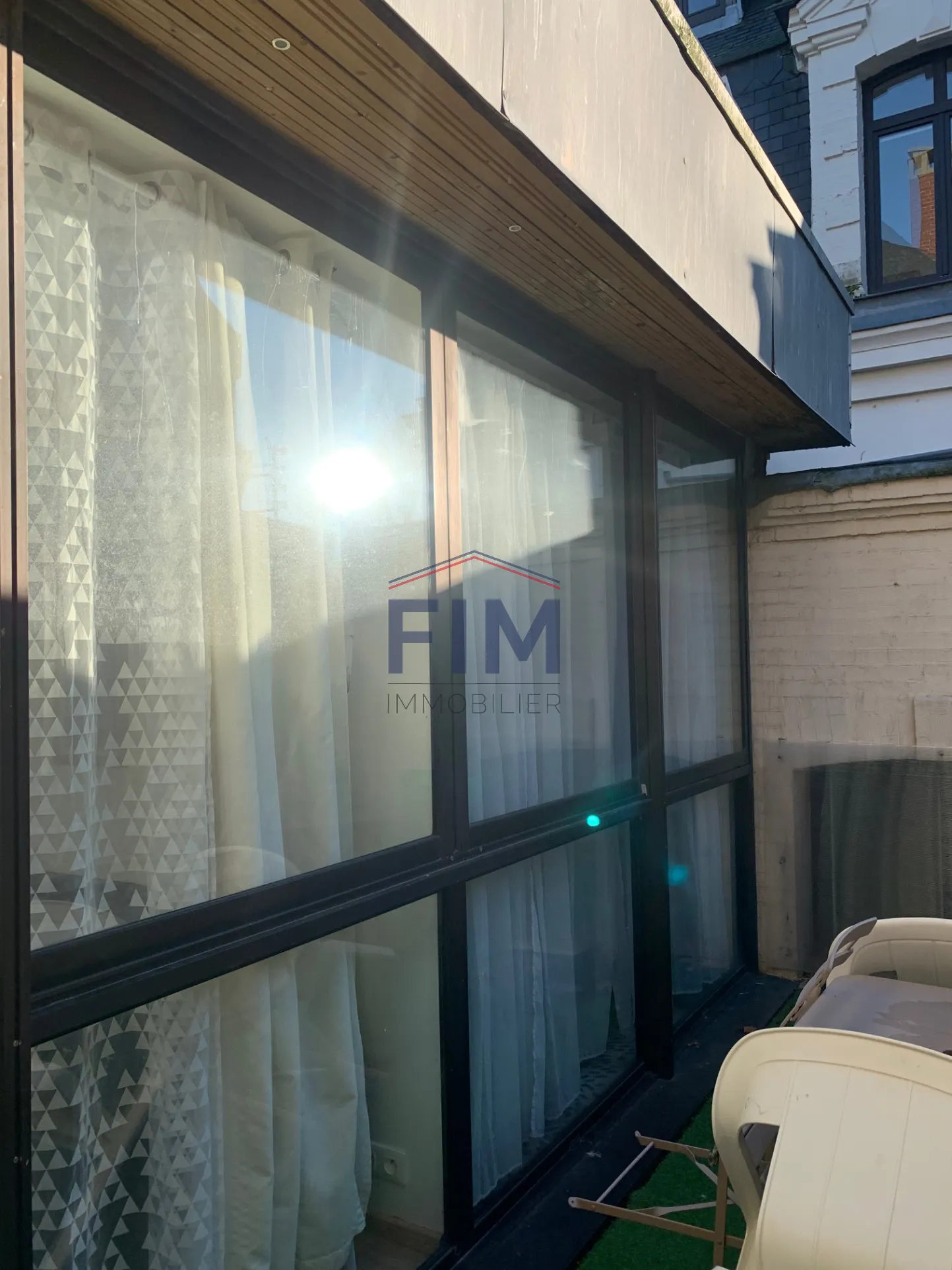 Appartement F3 à vendre à Dieppe centre-ville avec terrasse 