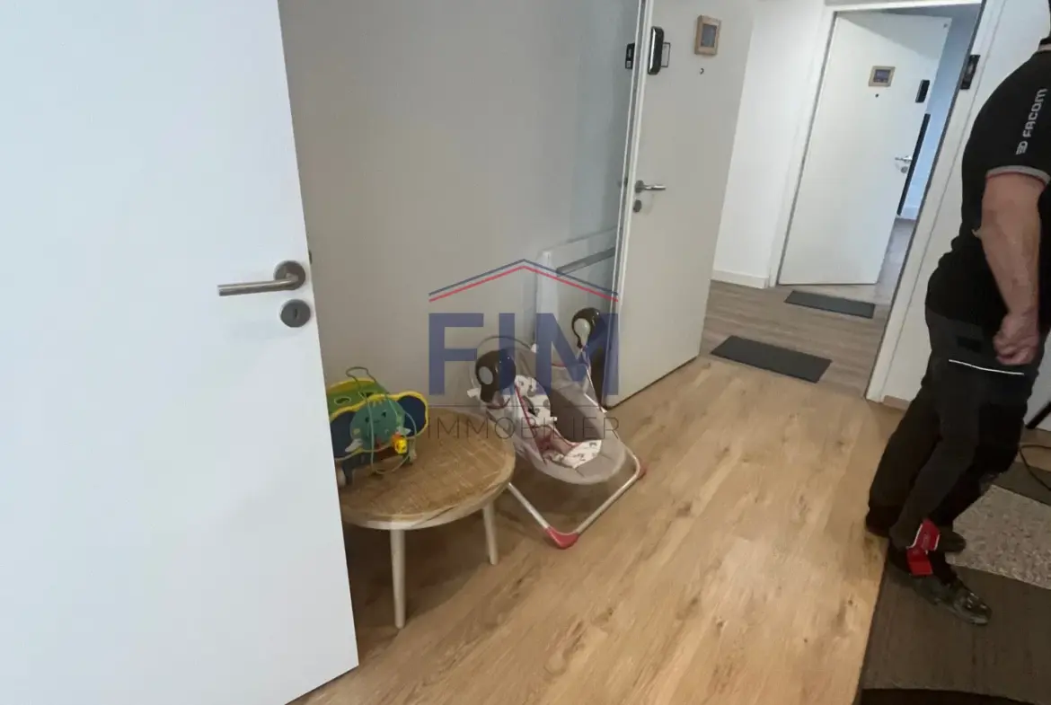 Appartement F3 à vendre à Dieppe centre-ville avec terrasse 