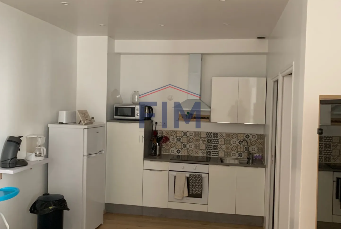 Appartement F3 à vendre à Dieppe centre-ville avec terrasse 