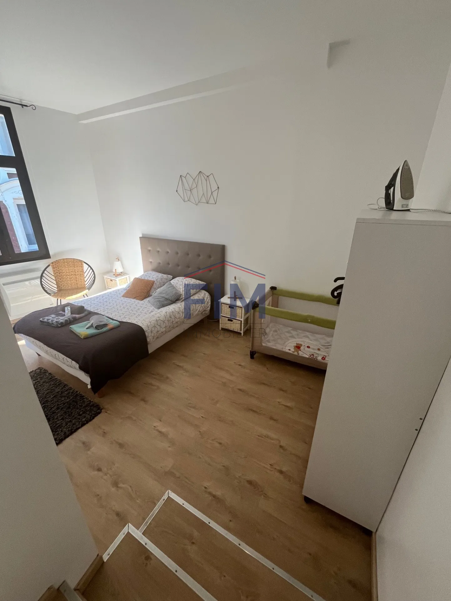 Appartement F3 à vendre à Dieppe centre-ville avec terrasse 